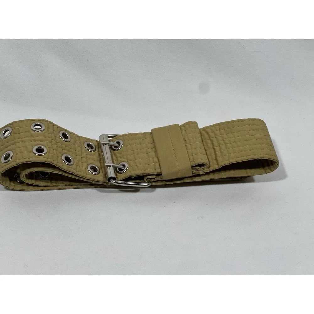 Johnny Was Pete & Greta Canvas Belt‎ Double Grommet Adjustable Buckle